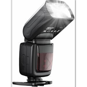 PHOTOOLEX FK300 Flash Speedlite for Canon Nikon Sony Fuji Olympus Pentax Leica
